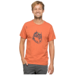 Camiseta de hombre Chillaz Carabiner Forest naranja Mango