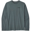 Camiseta de hombre Patagonia P-6 Logo Responsibili Tee LS verde Nouveau Green