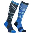 Medias de hombre Ortovox Ski Tour Long Socks Men's azul Deep Ocean