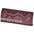 Banda para cabeza Ortovox Peak Headband rojo winetasting