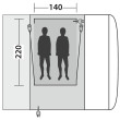 Dormitorio Outwell Inner Parkville 200SA/Maryville 260SA Flex