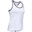 Camiseta sin mangas para mujer Under Armour Knockout Tank blanco White / White / Black