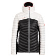 Chaqueta de mujer Mammut Broad Peak IN Hooded Jacket W negro/blanco BlackMagma