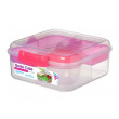 Caja de comida Sistema Bento Cube To Go 1,25L rosa