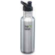 Botella Klean Kanteen Classic 800 ml sport plata BrushedStainless