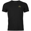 Camiseta de hombre Ortovox 120 Cool Tec Mtn Stripe Ts M negro black raven