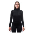 Sudadera de mujer Sensor Merino Upper krátký zip