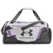 Bolsa de deporte Under Armour Undeniable 5.0 Duffle MD gris/violeta HaloGray/ProvencePurple/Castlerock