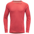 Camiseta funcional para niños Devold Duo Active Junior Shirt rojo/rosa Poppy