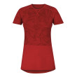 Camiseta funcional de mujer Husky Merino 100 Kr. Rukáv L rojo