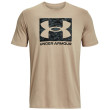 Camiseta de hombre Under Armour ABC Camo Boxed Logo SS beige Sahara / / Sahara