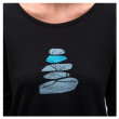 Camiseta funcional de mujer Sensor Merino Blend Stone