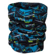 Cuello multiuso Progress D TUBE 9TV azul/verde BlackLimeCamo