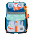 Mochila escolar Baagl Zippy azul/naranja