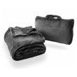 Manta de viaje Cabeau Fold 'n Go Blanket negro Charcoal