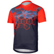 Camiseta de ciclismo para hombre Etape Dirt negro/naranja tmavě modrá/oranžová