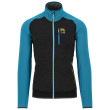 Sudadera de hombre Karpos Odle Fleece negro/azul Black/Blue Jewel