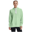 Sudadera de mujer Under Armour Rival Fleece HB Hoodie verde claro AquaFoam//White