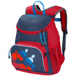 Mochila para niños Jack Wolfskin Little Joe rojo/azul peak red