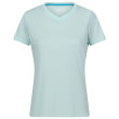 Camiseta de mujer Regatta Wmn Fingal V-Neck azul claro Bleached Aqua