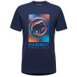 Camiseta de hombre Mammut Trovat T-Shirt Men Mammut azul oscuro marine