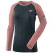 Camiseta de mujer Dynafit Alpine Pro W L/S Tee negro/rosa blueberry MOKAROSA/6240