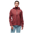 Chaqueta de mujer Black Diamond Stormline Stretch Rain Shell burdeos Cherrywood