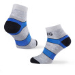 Calcetines de mujer Warg Trail Low Wool gris/azul SvSedaCernoModraCerna