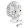 Ventilador Bo-Camp Lux Fan Table DeLuxe ABS blanco White