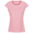 Camiseta de mujer Regatta Hyperdimension II rosa/blanco Fruit Dove