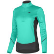 Sudadera funcional de mujer Etape TANYA negro/verde mint