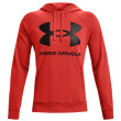 Sudadera de hombre Under Armour Rival Fleece Big Logo HD naranja/negro RadiantRed//Black