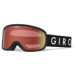 Gafas de esquí Giro Roam Wordmark Amber negro Amber Scarlet/Yellow