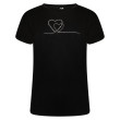 Camiseta de mujer Dare 2b Crystallize Grphic negro/blanco Black/Black