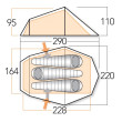 Tienda de campaña Vango Banshee 300 (2017)