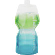 Botella plegable Platypus Soft Bottle 1,0L Closure verde/azul CoastalStripe