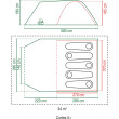 Tienda de campaña Coleman Cortes 5 plus green