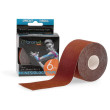 Venda adhesiva BronVit Sport Kinesio Tape classic 5 cm x 6m marrón