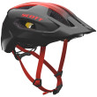 Casco de ciclismo Scott Supra Plus gris/rojo dark grey/red