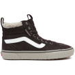 Calzado de mujer Vans Filmore Hi Vansguard Wm marrón Suede Sherpa Chocolate