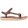 Sandalias de mujer Teva Original Universal Slim Lea marrón acorn