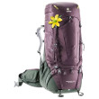 Mochila de mujer Deuter Aircontact PRO 65+15 SL (2020) violeta AubergineIvy