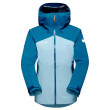 Chaqueta de mujer Mammut Alto Guide HS Hooded Jacket Women azul claro Cool Blue - Deep Ice