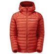 Chaqueta de invierno para mujer Montane Fem Anti-Freeze Hoodie rojo Saffron Red