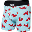 Calzoncillos bóxer Saxx Ultra Super Soft Boxer BF azul claro lobster lounger-aqua