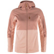 Chaqueta de mujer Fjällräven Abisko Trail Fleece W rosa claro Chalk Rose-Dusty Rose