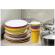 Juego de platos Omada SANALIVING Soup Plate Set 4x Plate 20xh4cm