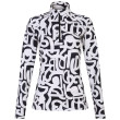 Sudadera de mujer Dare 2b Divulge Core Stretch negro/blanco Black & White Graffiti