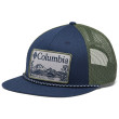 Gorra Columbia Flat Brim Snap Back azul/verde Collegiate Navy, Stone Green, Lakeside