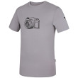 Camiseta de hombre Zulu Bambus Picture 210 Short gris grey